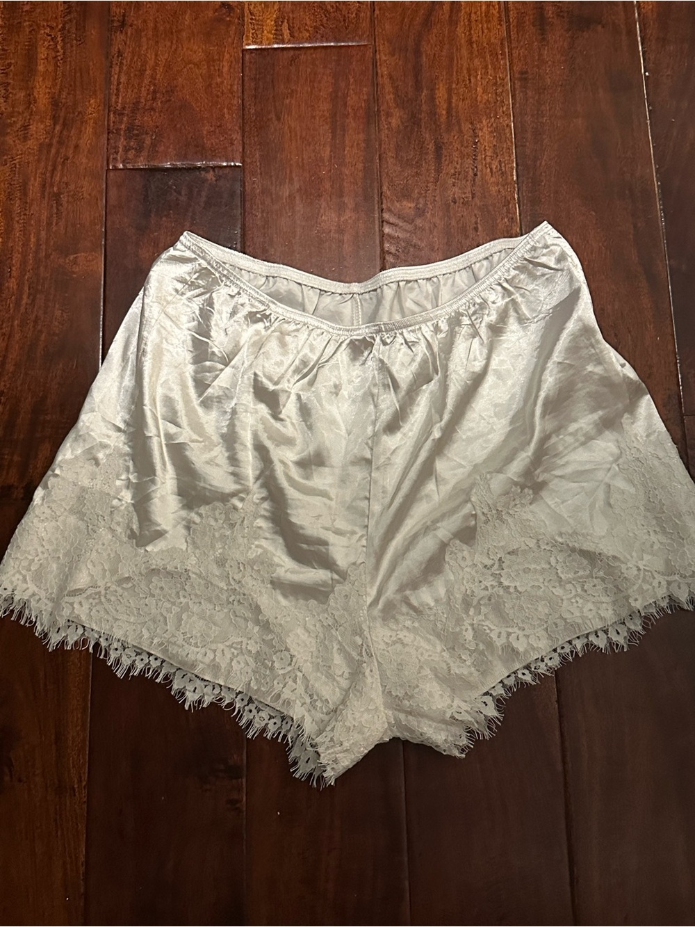 Lace Satin Shorts